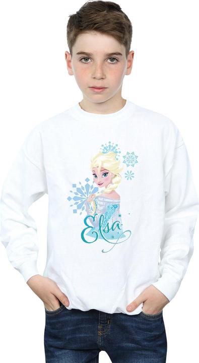 Actual product image Disney Boys Frozen Elsa Snowflakes Sweatshirt (140, 146)