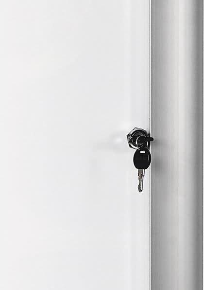 Produktbild Bi-Office Schaukasten VT630209760 wetterfest magnetisch 81,6x99,5cm