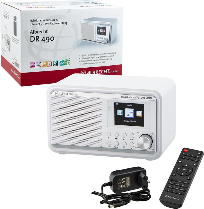 Produktbild Albrecht DR 490 (Internetradio, DAB+, WLAN)