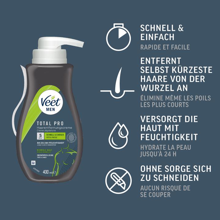 Image du produit Veet Men sensible Haut (400 ml, 1 x, 500 g)