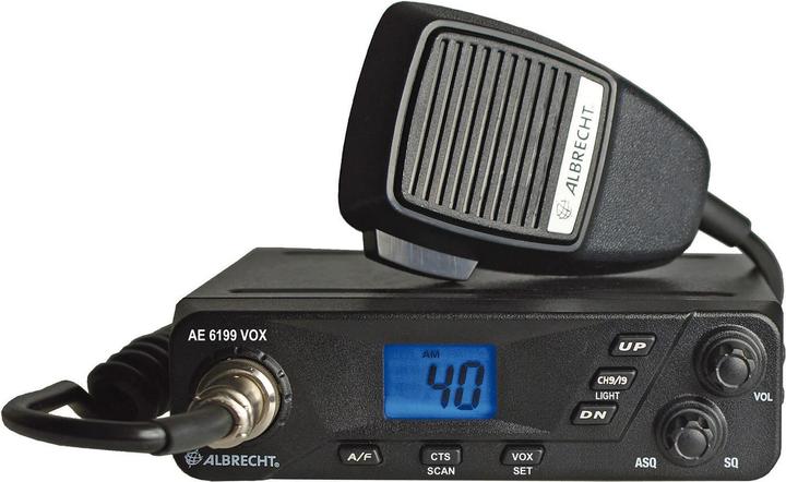 Actual product image Albrecht CB radio AE 6199 VOX (10 km)