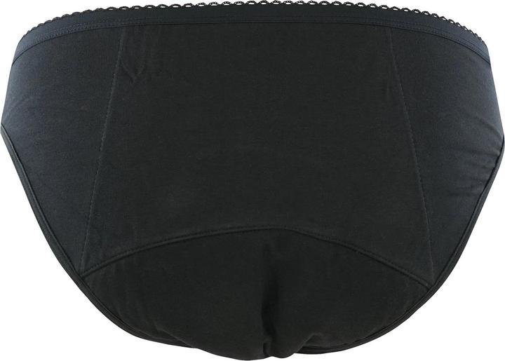 Produktbild DIM Slip Lace Stark schwarz mit Meshdetail (S)