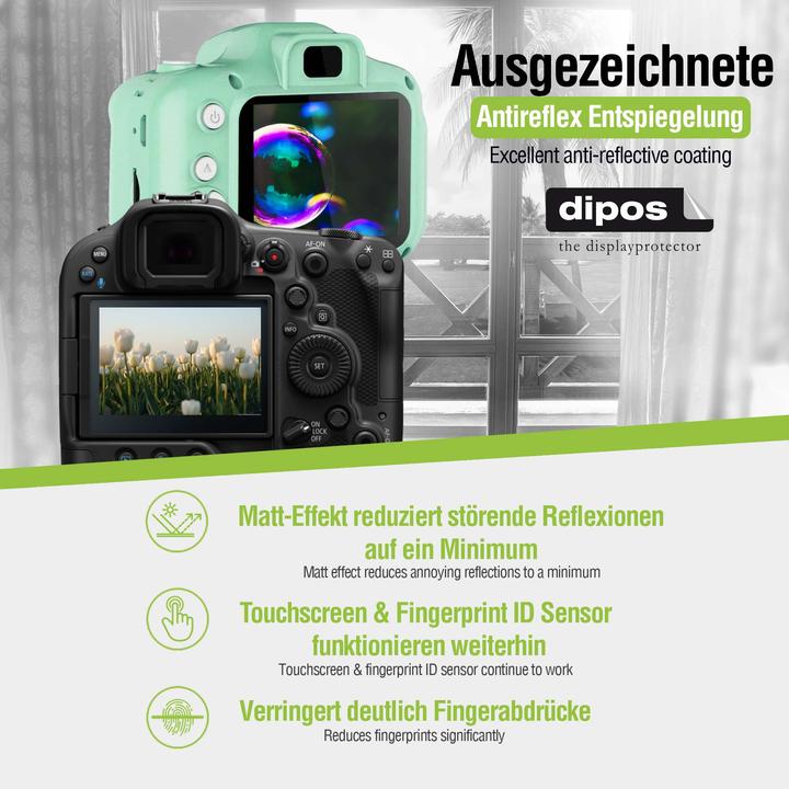Actual product image Dipos Screen Protector Anti-Glare for Redtiger F7NS 4K (Screen protector)