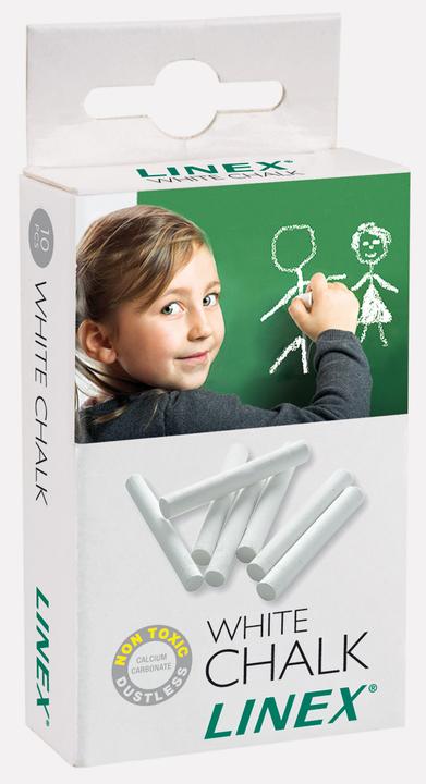 Immagine prodotto Linex gessetti per lavagna (Bianco, 10 x)