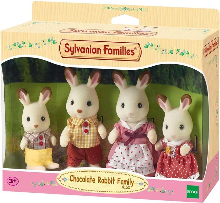 Produktbild Sylvanian Families Schokoladenhasen Familie