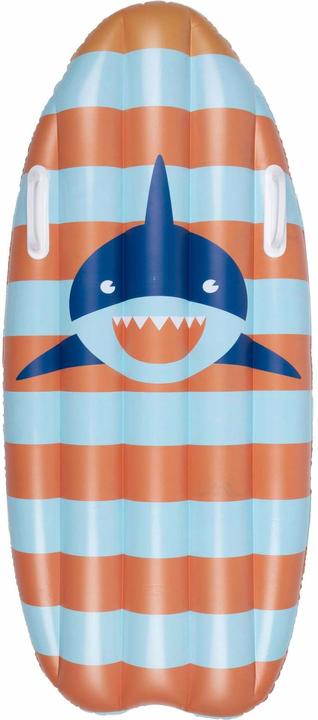 Actual product image Swim Essentials Inflatable Surfboard Striped Shark