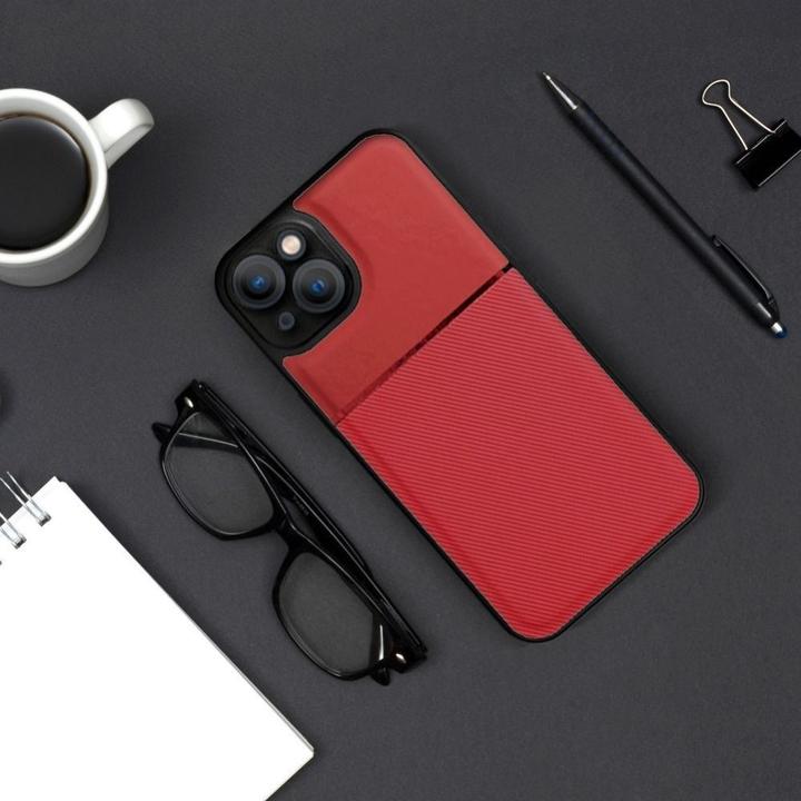 Productafbeelding Forcell Andere OEM NOBLE hoesje voor XIAOMI Redmi 10 / 10 2022 rood (Xiaomi Redmi 10)