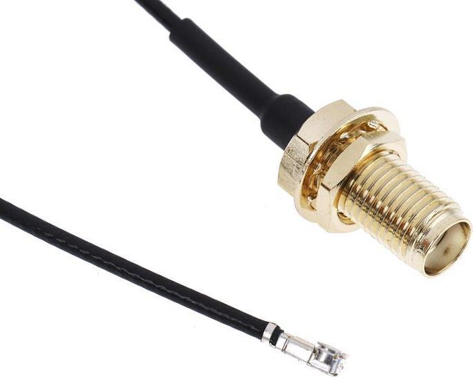 Image du produit Rs Pro SMA - UFL RF coax cable assembly, 150mm (Câble d'antenne)
