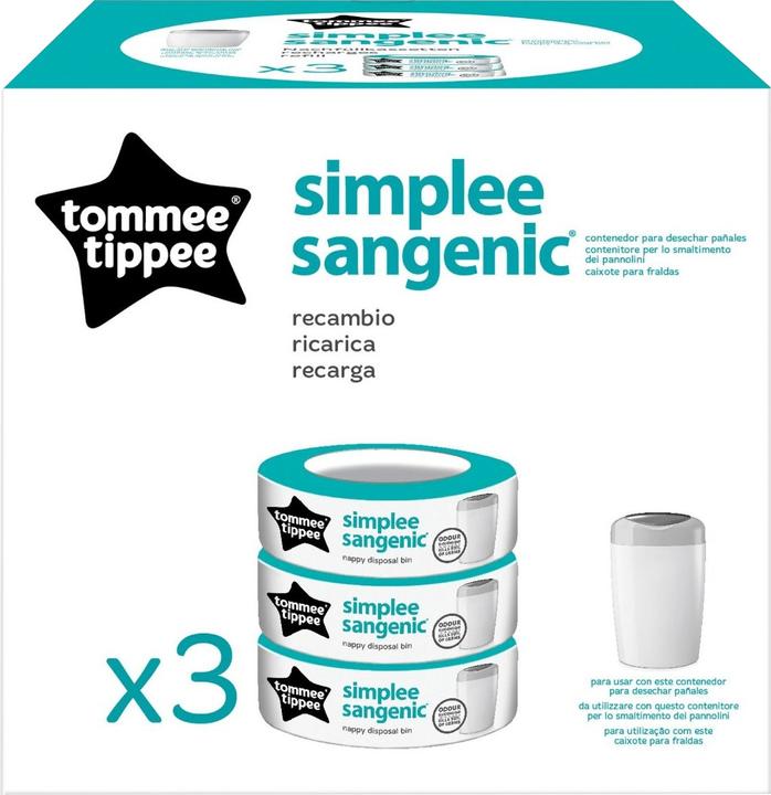 Produktbild Sangenic Simplee Nachfüllkassetten (3 x)