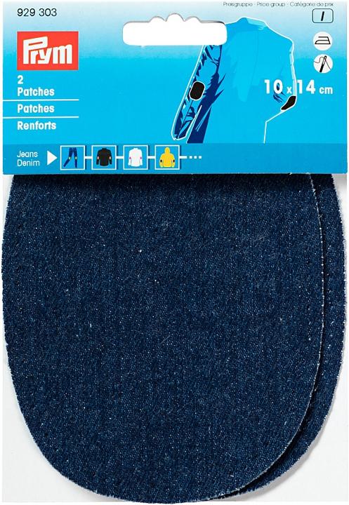 Image du produit Prym Patchs Jeans, carte bleu foncé 2 pièces, thermocollants (2 x)