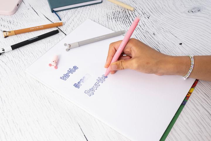 Productafbeelding EberhardFaber Gelpen Animal Erase It Lama, 0,7 mm (Licht beige, 1 x)