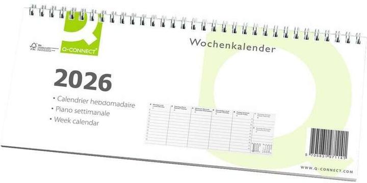 Produktbild Q-Connect Wochenplaner (28.5 x 12 cm)
