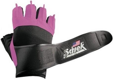 Schiek Women Gloves 540P with Wrist Wraps PINK