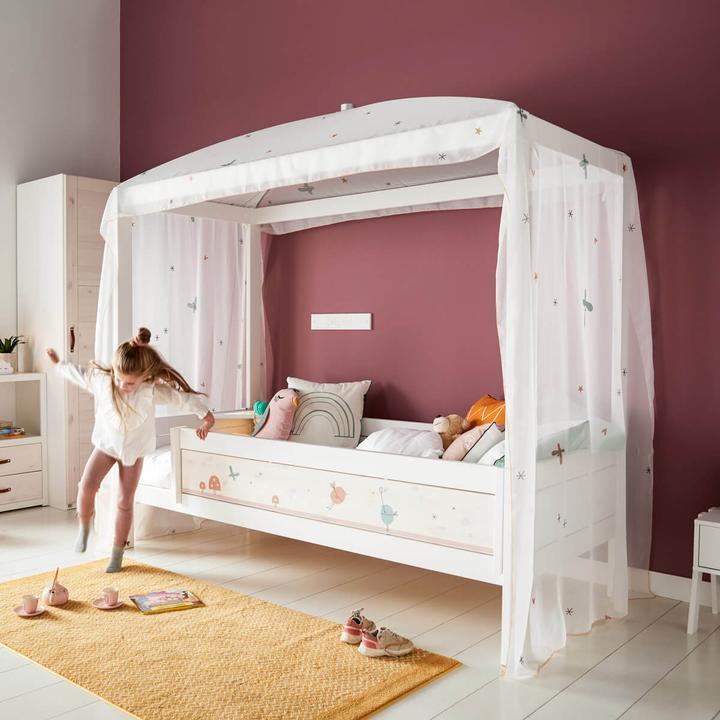 Immagine prodotto Lifetime Kidsrooms Letto a baldacchino Life Time Fairy con rete a doghe Deluxe (90 x 200 cm)