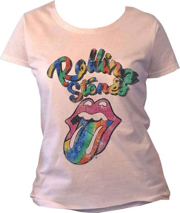 Image du produit The Rolling Stones Womens/Ladies Tie Dye Cotton T-shirt (34 D)