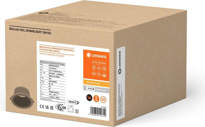 Image du produit Ledvance BIOLUX HCL DL DN150 (2200 lm)