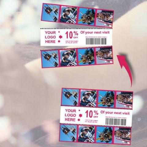 Actual product image DNP Paper 2 rolls of 200 each 15x20 Perforated on 5x20 and 10x20 cm for DS620 (15 x 20 cm)