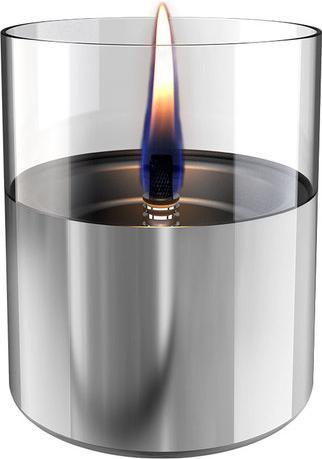 Image du produit Tenderflame Bougie de table en verre Lilly 10 alu (10 x 10 x 10 x 10,5 cm)