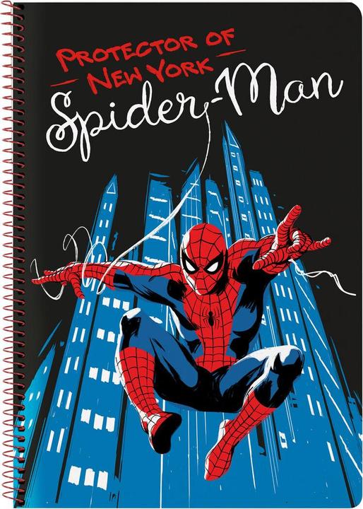 Immagine prodotto Spiderman Taccuino Spider-Man Hero Nero A4 80 pagine (A4, Copertina rigida)