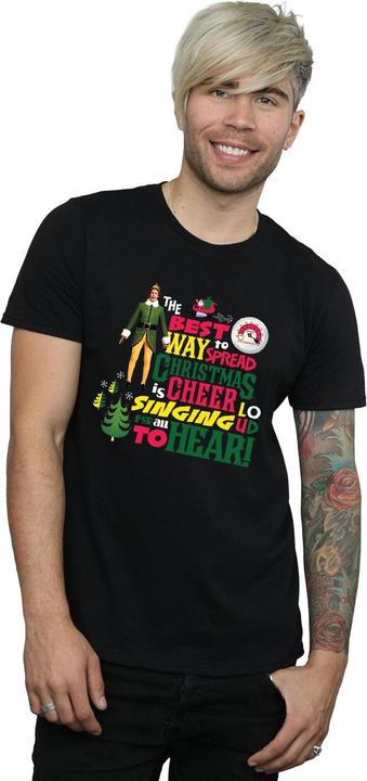 Immagine prodotto Elf Christmas Cheer Maglietta Uomo (S)