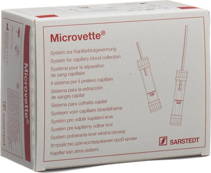 Actual product image Sarstedt 100 Hematology Potassium EDTA, 100 pieces