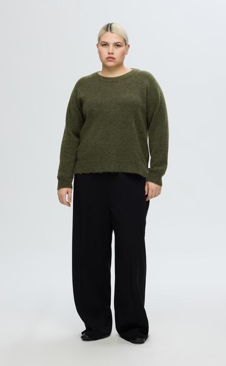 Actual product image Selected Femme Crew neck wool sweater (XXL)