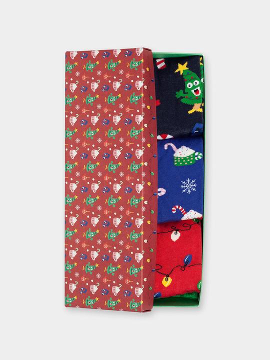 Image du produit DillySocks Wonderful Christmas (boîte de 3) (41 - 46)