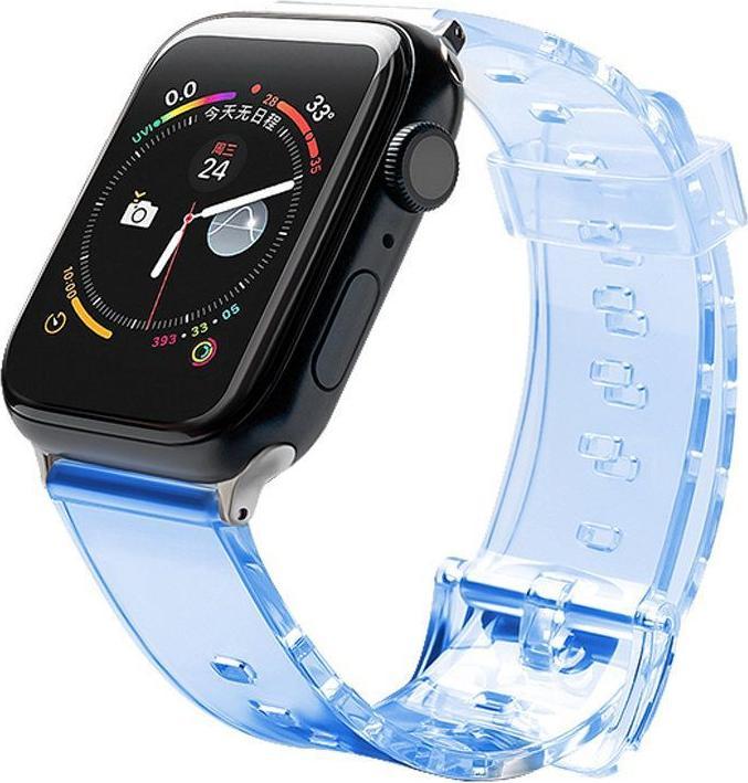 Hurtel Bracciale in silicone leggero Bracciale per orologio Bracciale per orologio 6/5/4/3/2 (44mm / 42mm) (TPU)