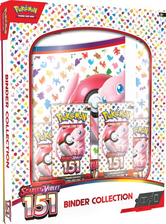 Actual product image Pokémon TCG: Scarlet & Violet-151 Binder Collection (English, Booster Pack)