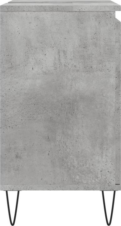 Actual product image VidaXL Badschrank Betongrau 58 x 33 x 60 cm Holzwerkstoff (58 x 33 x 60 cm)
