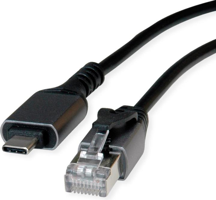 Produktbild Value USB 3.2 Gen 2 Typ C zu Gigabit Ethernet Konverterkabel (USB-C, RJ45 Gigabit Ethernet (1x))