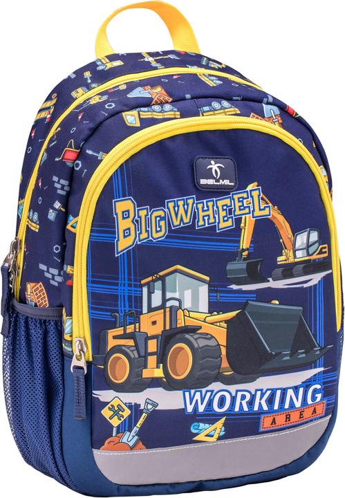 Belmil KIDDY PLUS Kindergartenrucksack Big Wheel