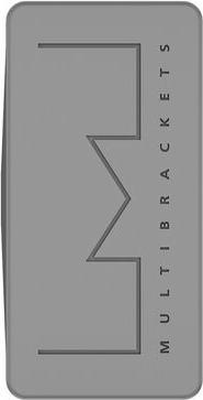 Image du produit Multibrackets M Universal Wallmount Medium - Kit de fixation (montage mural) (Mur, 75", 80 kg)