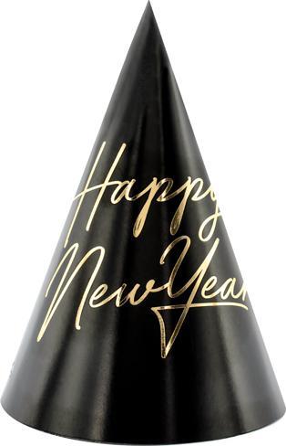 Immagine prodotto Partydeco Cappelli neri per feste di buon anno