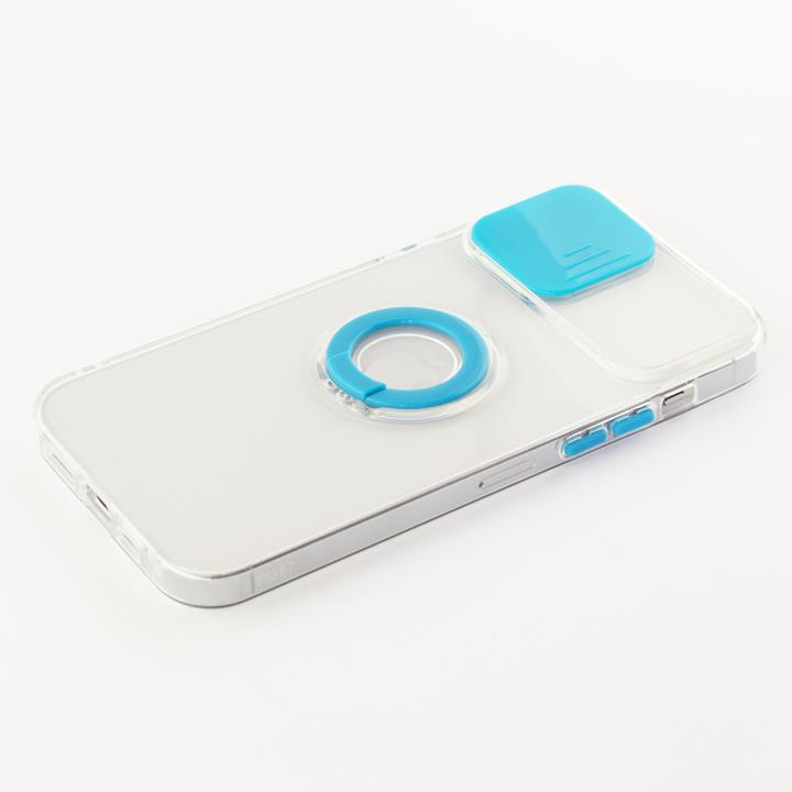 Immagine prodotto PhoneLook Cover con cursore della fotocamera e anello blu (Apple iPhone 13 Pro)