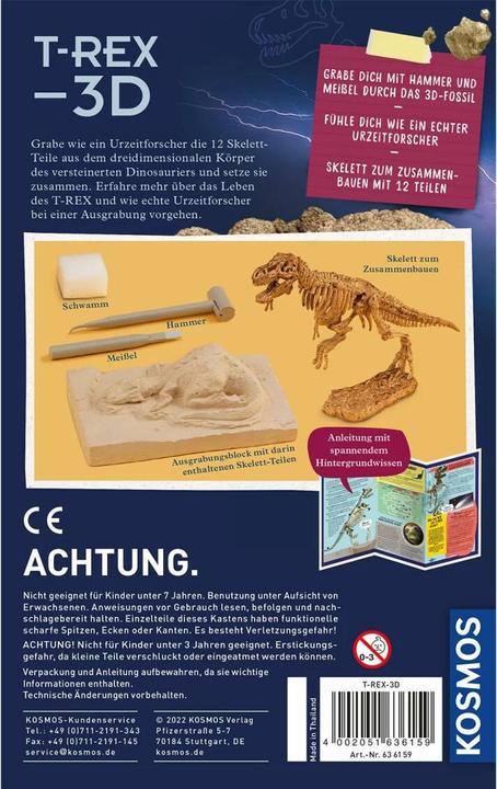 Produktbild Kosmos Experimentierkasten T-Rex 3D