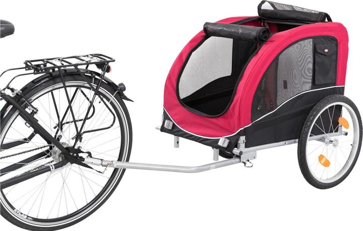 Produktbild Trixie Fahrrad-Anhänger (Hund, Reflektoren, Atmungsaktiv)