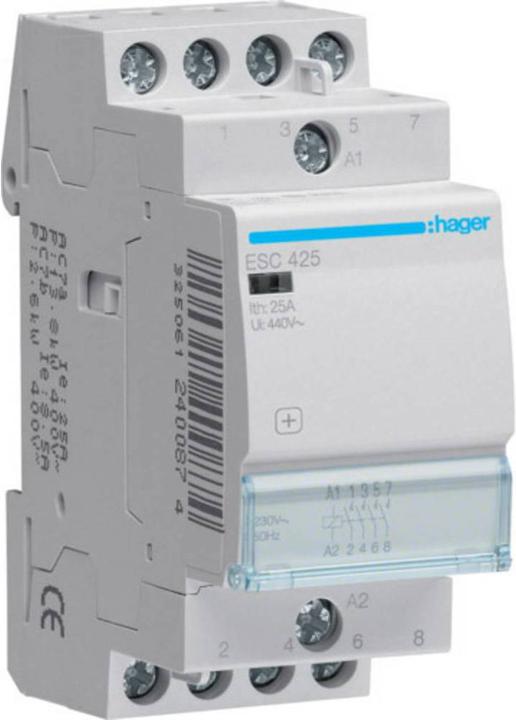 Actual product image Hager Contactor 25A