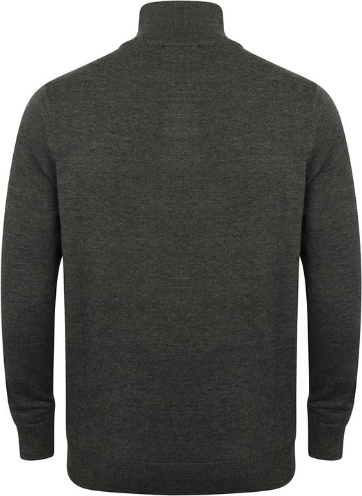 Produktbild Henbury 14 Zip Langarm Pullover (XL)