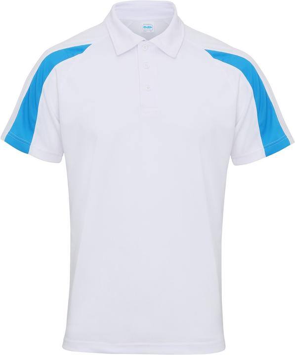 Awdis Just Cool Kurzarm Polo Shirt mit Kontrast Panel