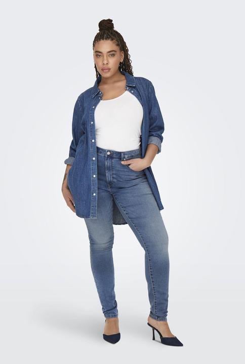 Produktbild Only CARFOREVER Hohe Taille Skinny Fit Jeans Skinny Jeans (46)