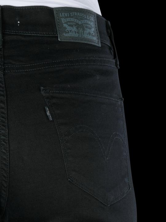 Actual product image Levis Classic Straight Jeans soft black (W26/L32)