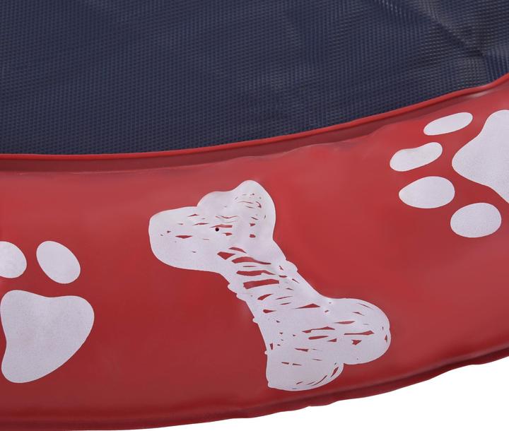 Produktbild PawHut Hunde-Planschbecken Kunststoff Rot (Hundepool)