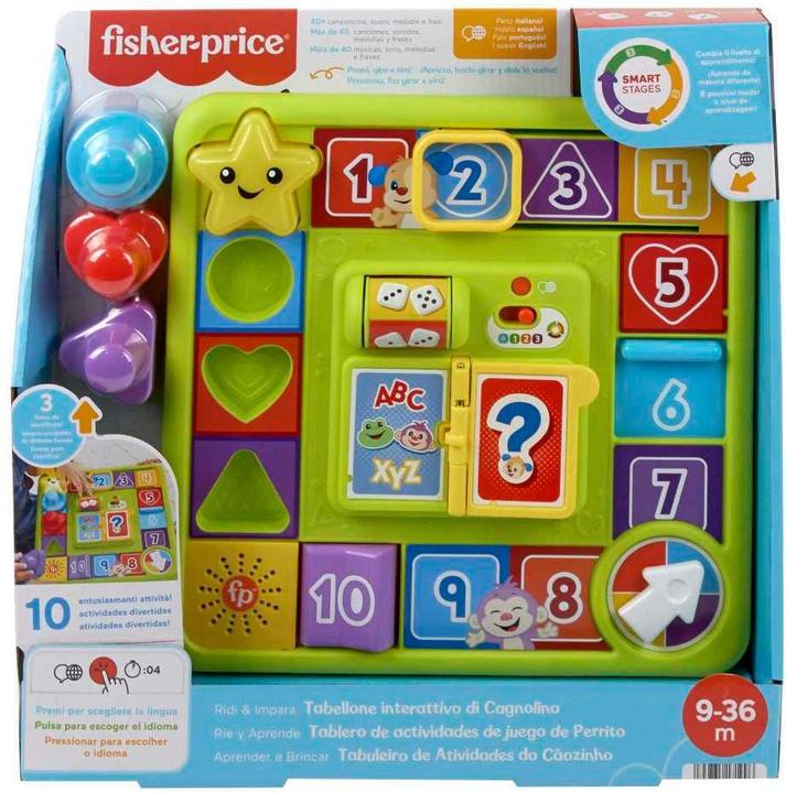 Actual product image Fisher-Price Fisher Price Prime Activities Laugh and Learn (Portuguese, English, Italian, Spanish)