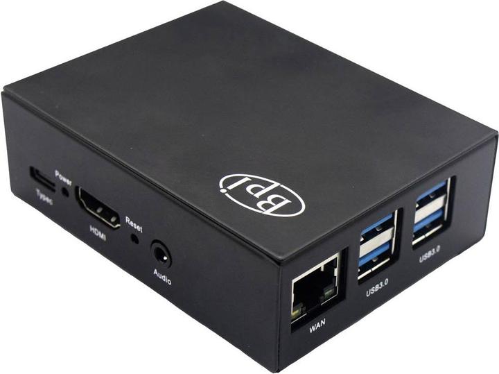 Image du produit Banana PI M5 Case Boîtier en aluminium Convient pour (kits de développement) : Sc