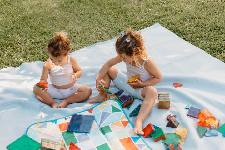 Productafbeelding Magna-Tiles Opbergdoos & interactieve speelmat