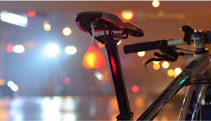 Actual product image Ueli Express Bicycle Bike Rear Light Egg Balls