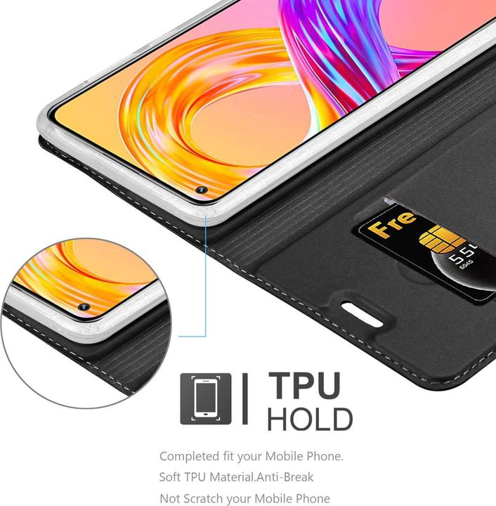 Actual product image Cadorabo Classy Book Case for Realme 8 4G / 8 PRO (Realme 8 Pro, realme 8)