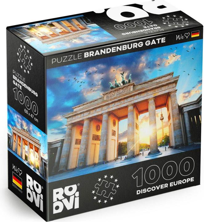 Produktbild D-Toys Puzzle 1000 pieces - Brandenburg Gate, Berlin, Germany (1000 Teile)
