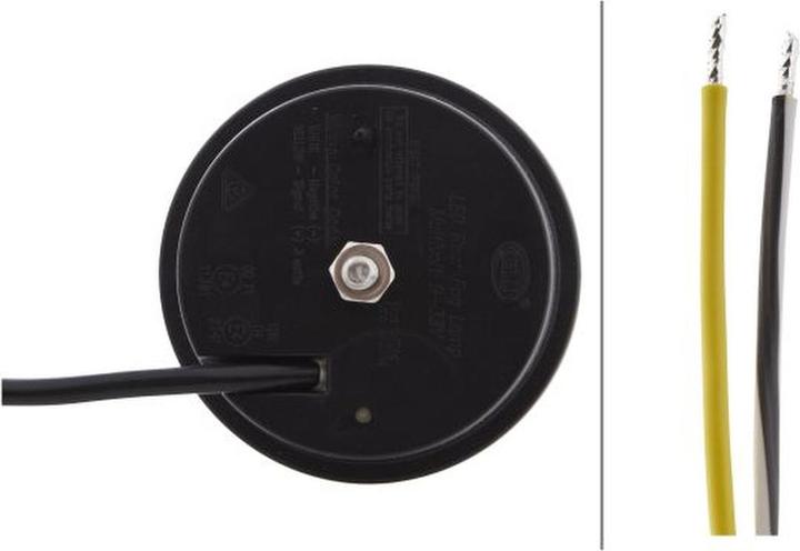 Produktbild Hella Nebelschlusslicht hinten LED für DAF SCANIA TAM KÖGEL NOOTEBOOM PACTON